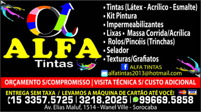 Alfa Tintas  Sorocaba SP