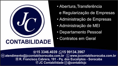 Jc Contabilidade Sorocaba SP