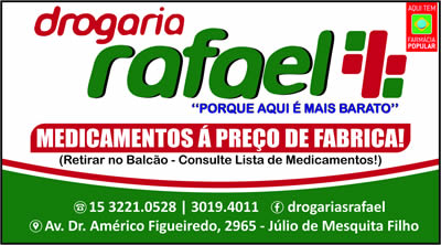 Drogaria Rafael Sorocaba SP