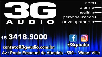 3 G Áudio  Sorocaba SP