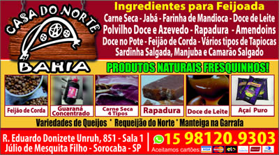 Casa Do Norte Bahia  Sorocaba SP